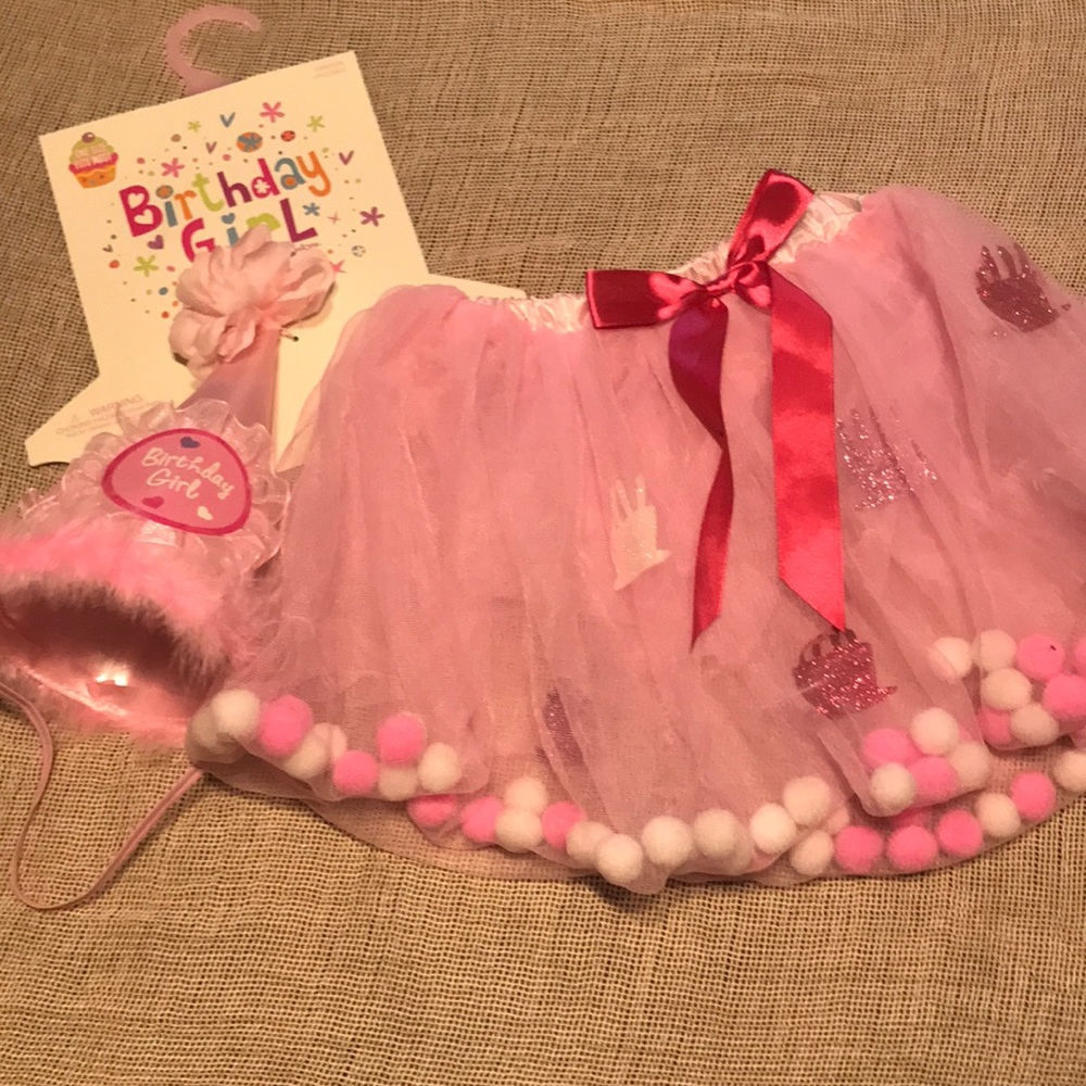 Birthday Girl Hat and Tutu